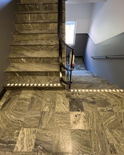 polering impregnering trappa